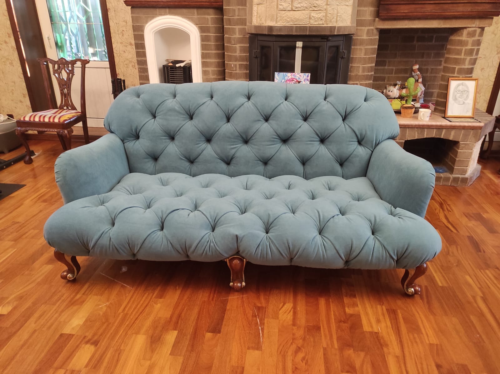 Перетяжка дивана. Лакинск